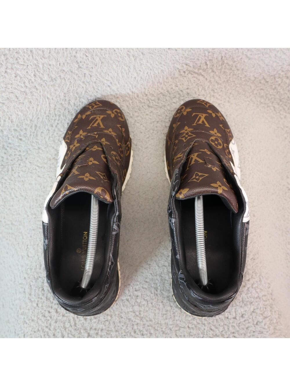 Louis Vuitton Run Away Size 11 / 47? Monogram Canvas Low Top - Picture 6 of 15